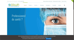 Desktop Screenshot of collinmedical.fr